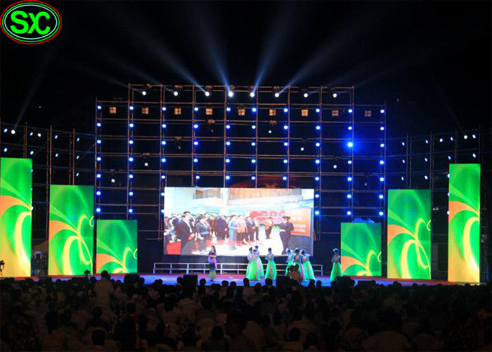 높은 정의 영상 단계는 패널 디스플레이를을 가진 내각 죽습니다 주물 Almuinum 지도했습니다