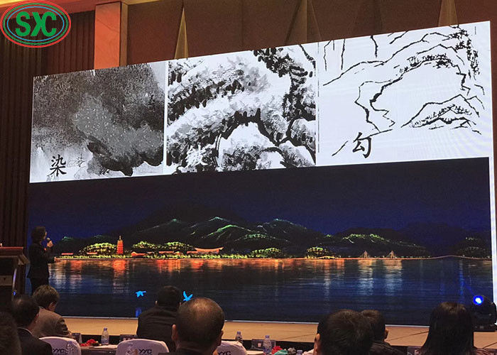 에피스타 실내 풀 컬러 광고 디스플레이 P5 LED 다이 캐스트 알루미늄 화면 비디오 벽, 밝기 2500 니트