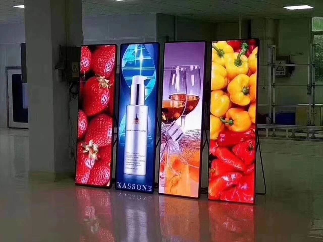 SMD2121 LED 칩과 1R1G1B 컬러 구성으로 설치가 쉬운 상업용 LED 디스플레이 스크린