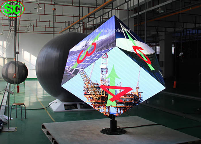 가동 가능한 DJ는 부스를 위한 P5 발광 다이오드 표시 패널 3D 디스코 RGB 영상을 상연합니다