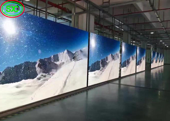 디지털 사이니지 및 RGB 디스플레이 P2 P2.5 실내 풀 HD LED 비디오 벽
