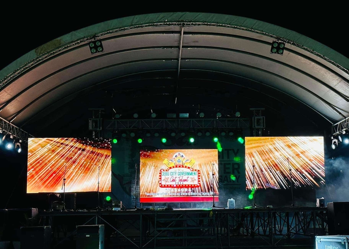 무대 배경 전색 거대 LED 디스플레이 화면 실내 P3 모듈 LED 비디오 벽