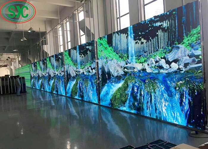 고화질 SMD2121 실내 전색 LED 다이 캐스팅 알루미늄 스크린