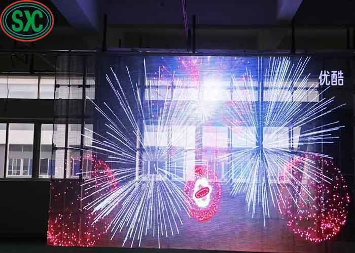 매우 안정적인 실내 투명 LED 투명 화면