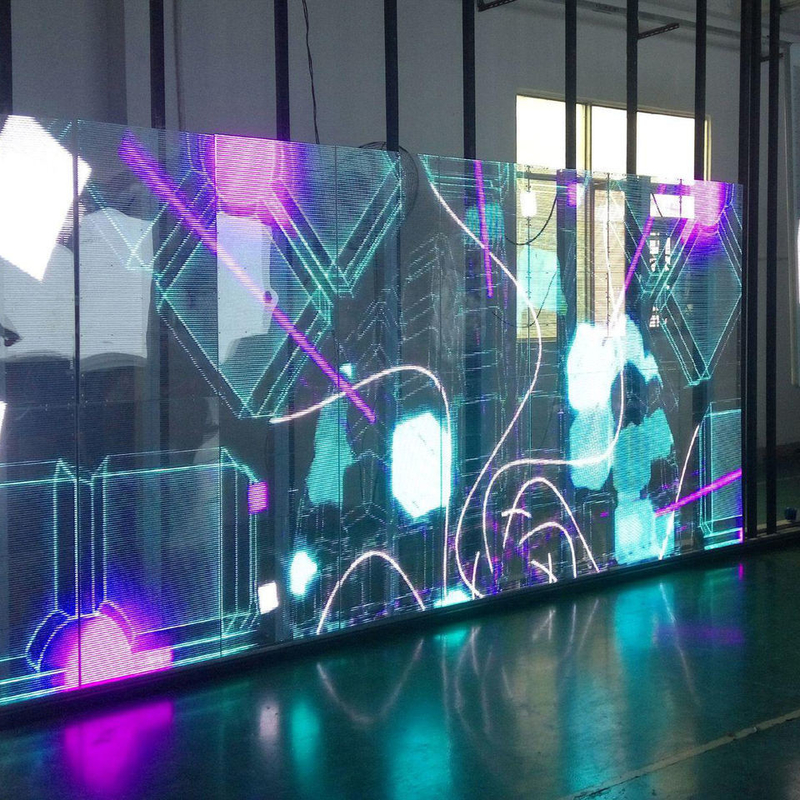 G3.91-7.82 Transparent LED Display The Perfect Combination of Technology and Design