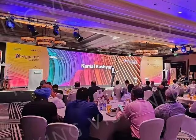 콘서트, 배경, 경쟁, 야외 광고 LED 디스플레이 화면의 매달린 LED 디스플레이 대여에 이상적입니다.