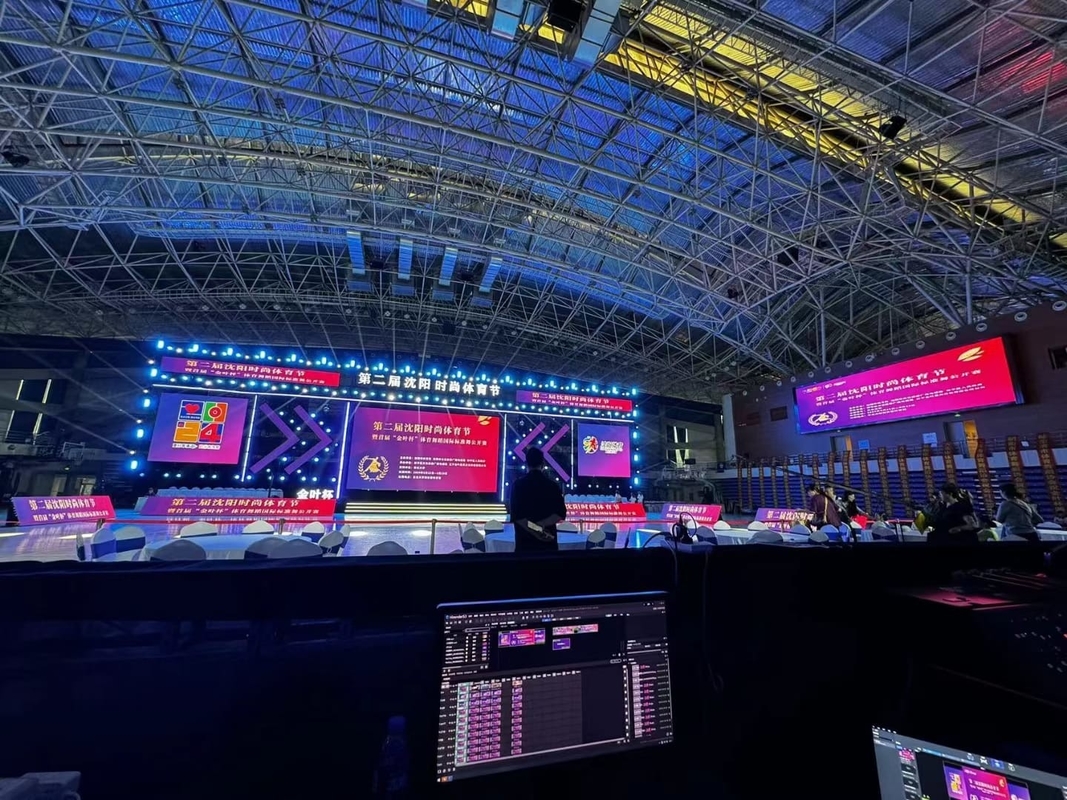 전체 컬러 실내 스테이지 LED 다이 캐스트 알루미늄 스크린 철 캐비닛 LED 디스플레이 3 년 보증