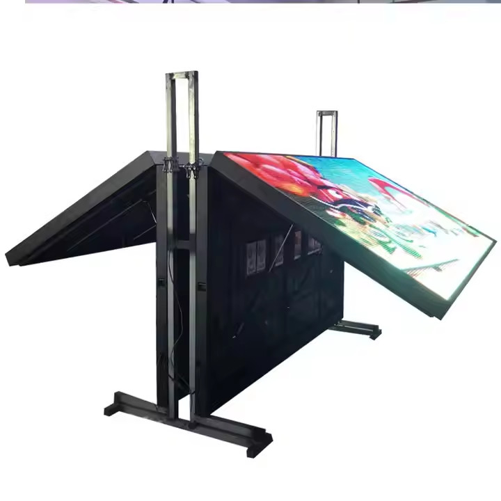 고해상도 야외 와이파이 쌍면 LED 표지판 P6 전면 서비스 LED 게시판