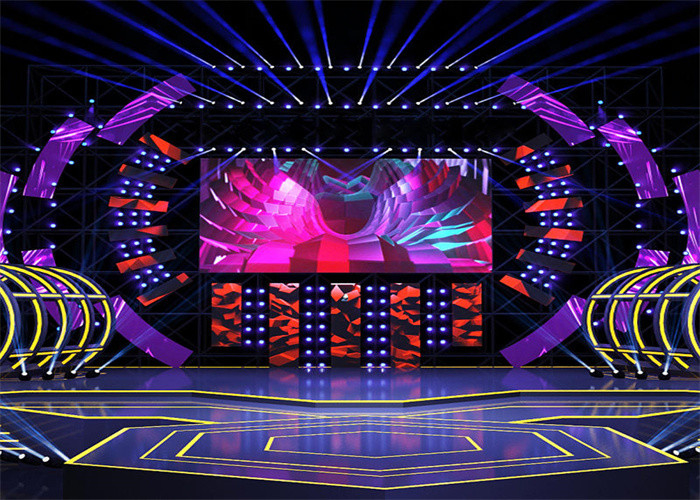 풀 컬러 아웃도어 HD LED 렌터 스크린 고밀도 3년 보증