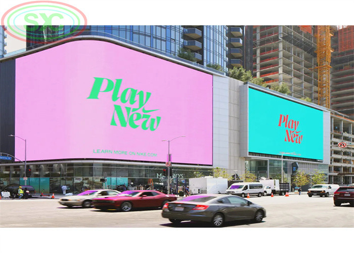 공장 맞춤형 야외 LED 게시판 화면 P5 디지털 사이니지 P10 야외 LED 디스플레이 광고 화면