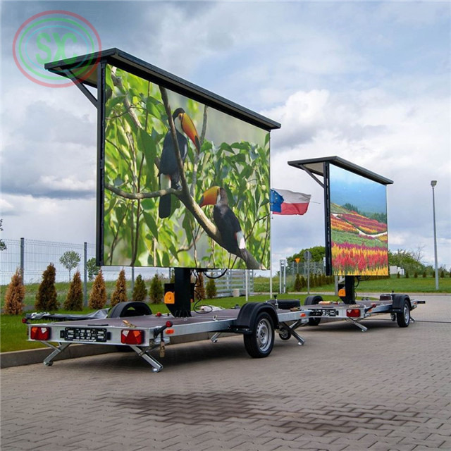 트럭 장착형 풀 컬러 SMD2727 LED 모듈, 320*160mm 크기로 시선을 사로잡는 디스플레이