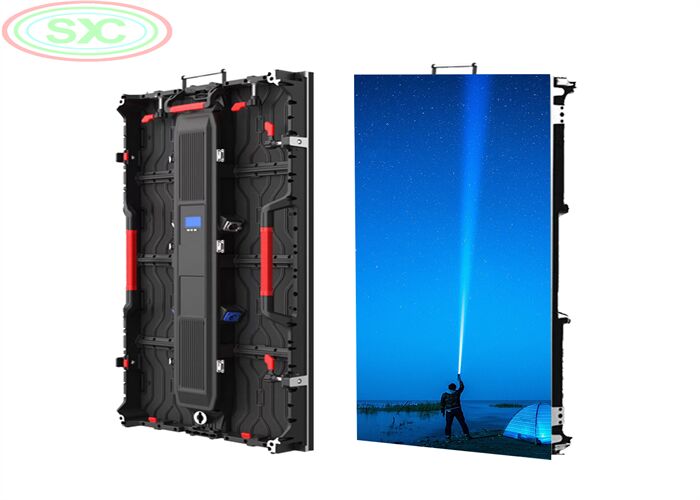 1R1G1B 픽셀 구성과 3 in 1 SMD 2121 LED 타입을 가진 실내 풀 컬러 LED 디스플레이