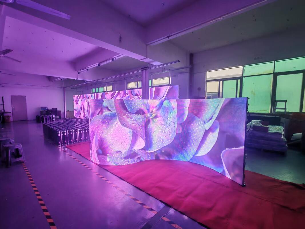 실내 P2.5 풀 컬러 LED 디스플레이 (640x480mm 캐비닛, 3840Hz 주사율)