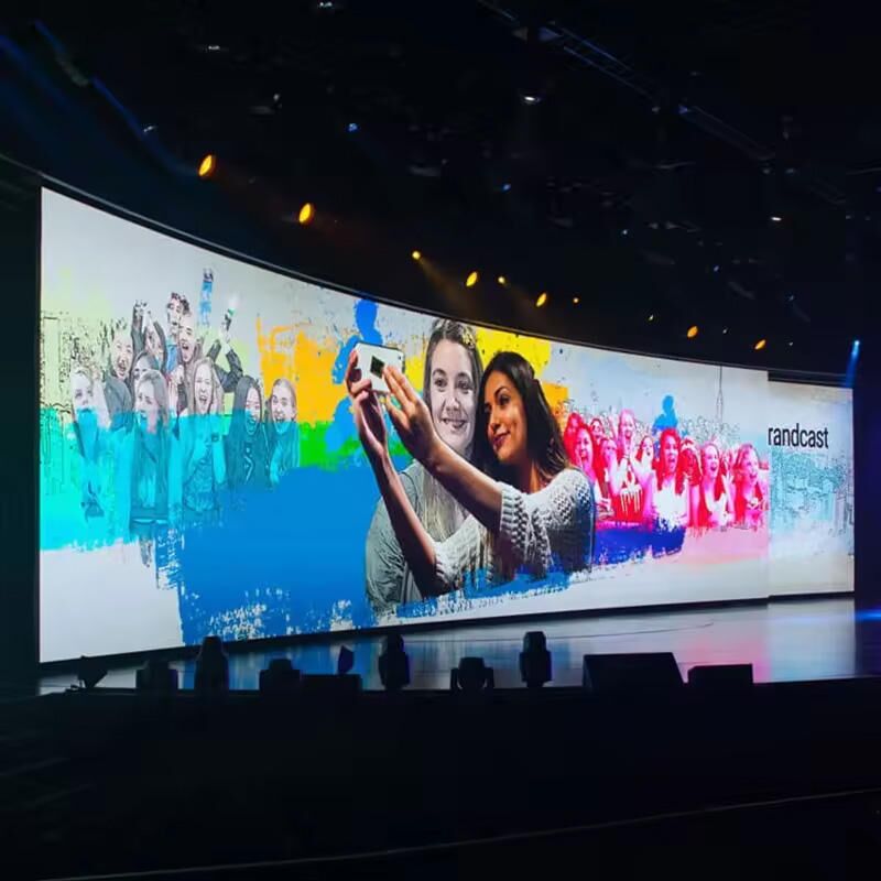 2mm 픽셀 피치, 1000cd/m² 밝기 및 250,000 픽셀 밀도의 P2 실내 LED 디스플레이