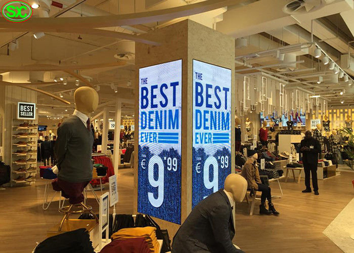 텔레비젼 풀 컬러 옥외 광고 지도된 전시 배경 스크린 실내 3mm 피치