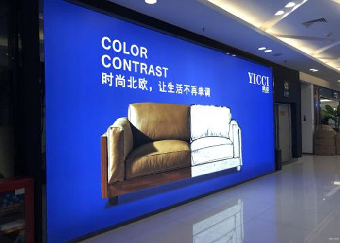 SMD 실내 전색 LED 디스플레이 대여 고해상도 P3 LED 비디오 벽 화면