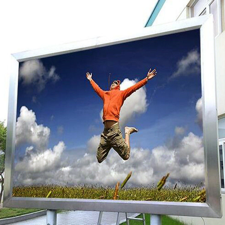 풀 컬러 야외 축구 경기장 LED 화면 P10 고 밝기 HD 960*960mm 빌보드
