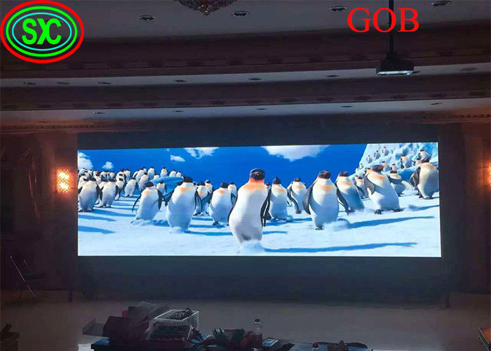 고정 LED 디스플레이 비디오 벽 LED GOB COB 기술 CE ROHS FCC CB 인증서