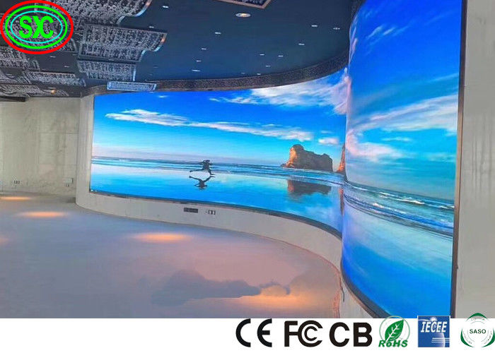주도하는 화면 큰 고해상도를 광고하는 곡선 P3.91은 비디오 월을 이끌었습니다