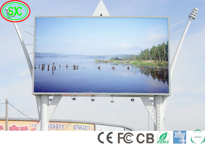 32*16 HD 10000 점/평방미터 P10 야외 LED 빌보드 에피스타 칩 LED 디지털 디스플레이 보드 스테이지 LED 화면