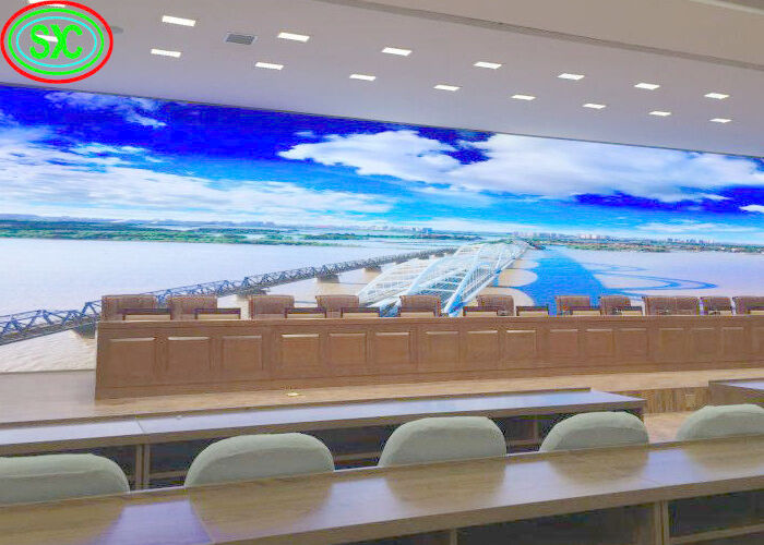 실내 풀 컬러 3840hz LED 패널 비디오 화면 회의용 실내 풀 컬러 LED 디스플레이