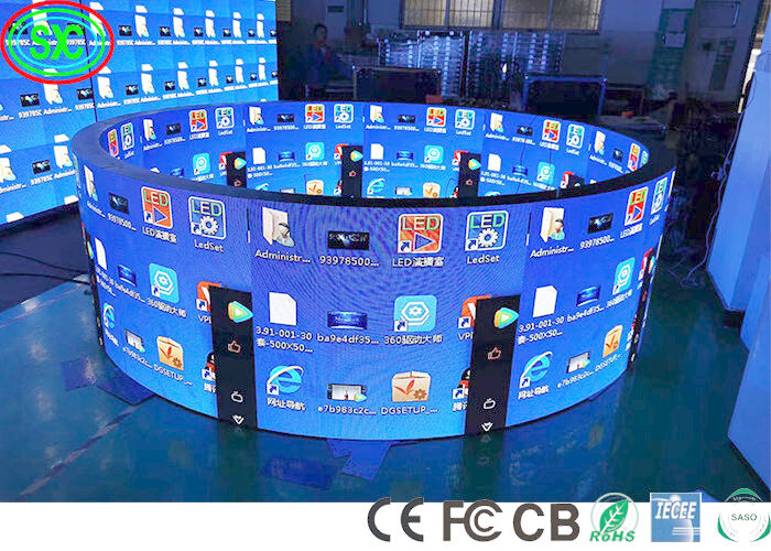 360° 외관 전체 컬러 컬러 스피어 LED 디스플레이 스크린 빌딩 게시판