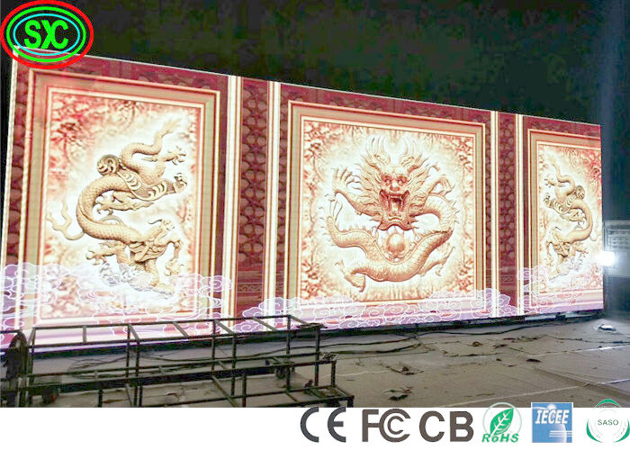 P4 IECEE SABER 실내 LED 비디오 화면 SMD2121 IP31 무대용 풀 컬러 LED 디스플레이 화면