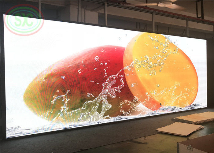 P4 실내 SMD2121 RGB LED 디스플레이 다이 캐스트 알루미늄 스크린 스틸 캐비닛 3 년 보증