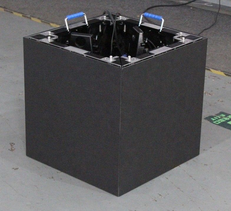 실내외 6면 SMD3535 2000nits LED 비디오 벽 P3.91mm DJ 스테이지