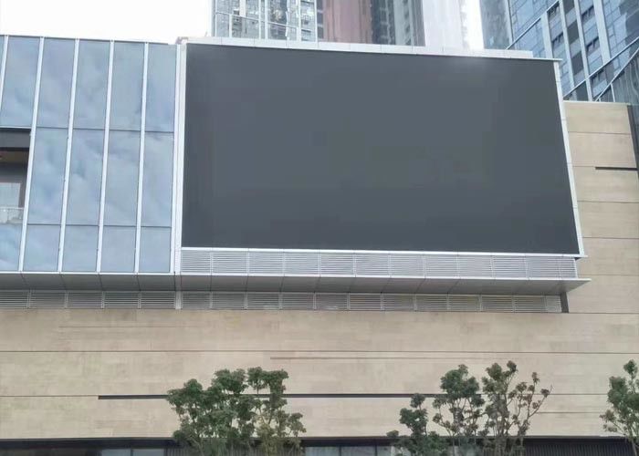 야외 풀 컬러 높은 밝기 큰 LED 화면 P5 640*640mm 고정 광고 LED 게시판