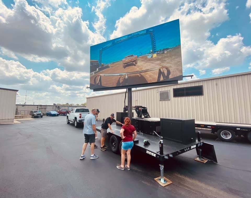 P6 야외 LED 디스플레이 패널 576x576mm IP65 방수 5000cd/sqm