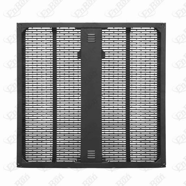 투명한 디스플레이 임대 설치 큰 관점 P3.91 P4.81 2500 Nits LED 화면