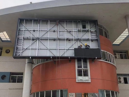 야외 상업적인 광고 방송 빌보드 디스플레이 960X960MM p10 큰 고정 설치는 화면 전력 절감을 이끌었습니다