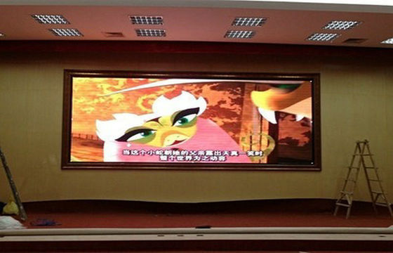 DC5V P4 Meanwell 전력 공급, 지도된 게시판을 가진 실내 풀 컬러 LED 표시 널