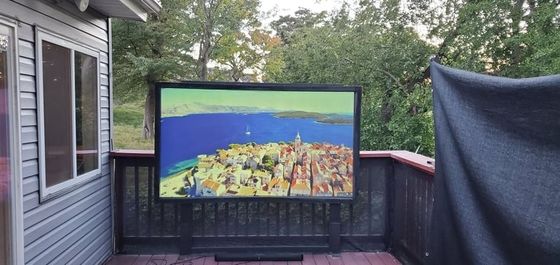 좋은 가격 집 광고에서 야외 방수 P8 960x960mm 고정된 광고 비디오 화면 SMD LED 디스플레이 빌보드 온라인으로