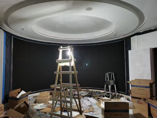 좋은 가격 P2 실내 탄력적 주도하는 비디오 월은 상업적인 광고 방송 led 모듈을 굽혔습니다 온라인으로