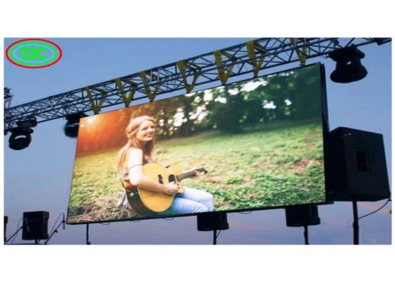 좋은 가격 P6 야외 풀 컬러 LED 디스플레이 화면 6mm 픽셀 피치 IP65 온라인으로