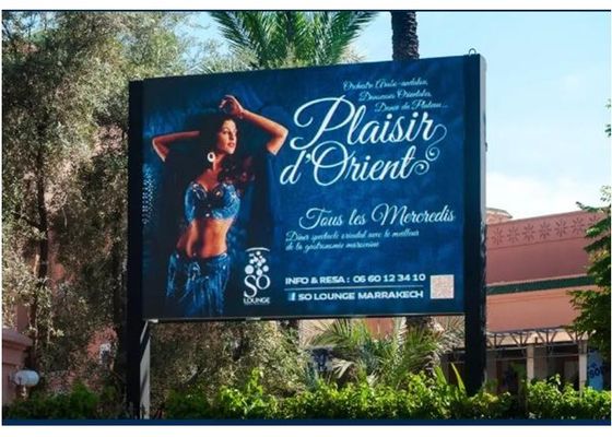 고해상도 야외 P5 광고 거리 막대기는 화면 와이파이 리모콘을 이끌었습니다