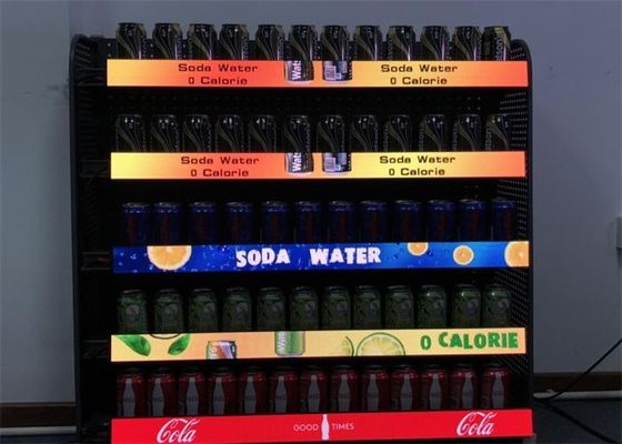 가게를 위한 최고의 성능 이음새가 없는 P1.667 실내 주도하는 선반 화면