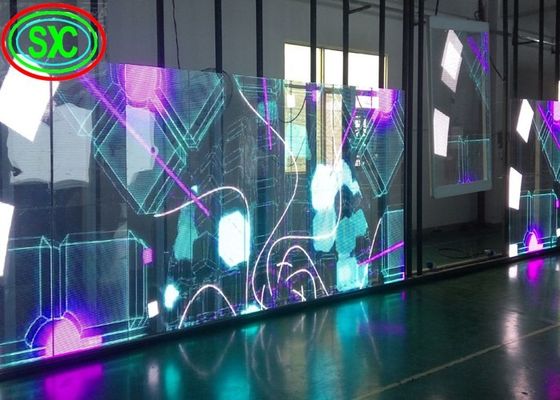 좋은 가격 알루미늄 투명 LED 스크린 경량 모듈, 디스플레이에 적합 온라인으로