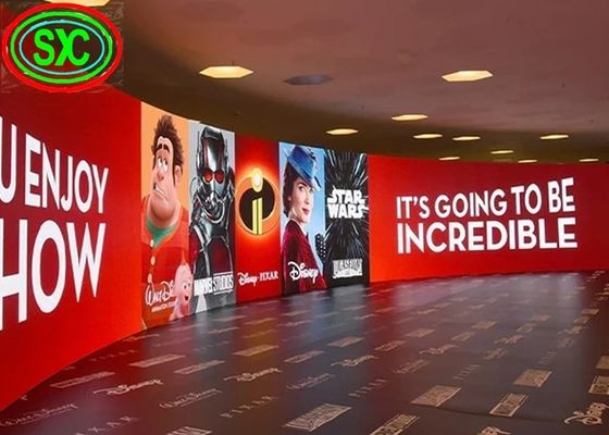 320*160mm 모듈 크기 P5 픽셀 피치의 고정형 LED 비디오 디스플레이