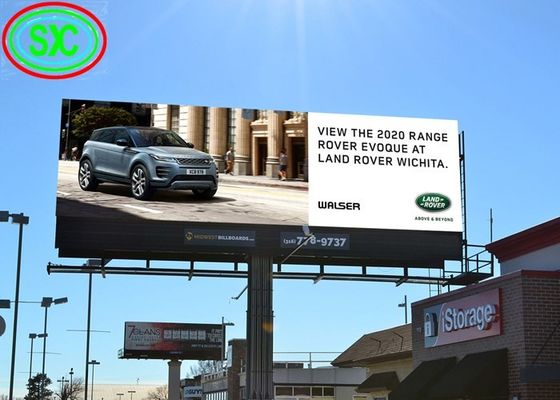 SMD HD P10 RGB 발광 다이오드 표시, 광고를 위한 매우 얇은 LED 단말 표시 널