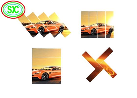 960*320 모듈 해상도 상용 LED 디스플레이 화면 1R1G1B 색상 구성