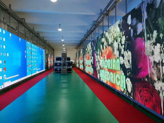 풀 컬러 P4 대형 야외 광고판 LED 디스플레이 화면 320*160mm LED 모듈 실내 풀 컬러 LED 디스플레이