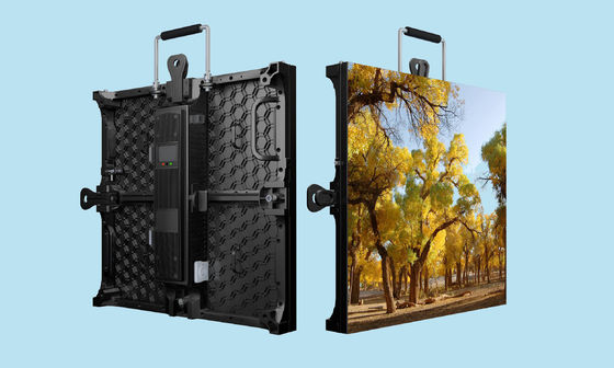 울트라 슬림 P3.91 풀 컬러 실내 500mm*500mm 고부흥률 LED 화면 패널