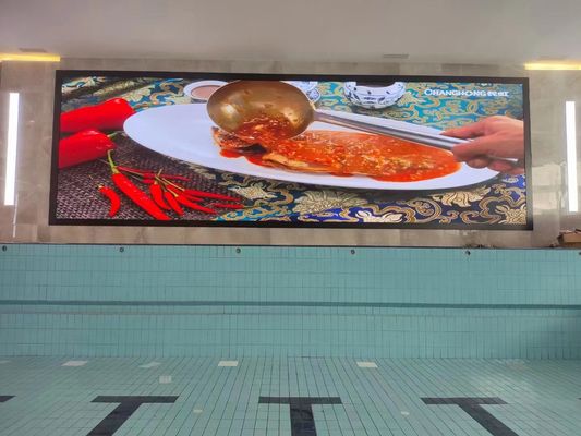 동기화 6500k 광고 실내 LED 디스플레이 Ac100-240v