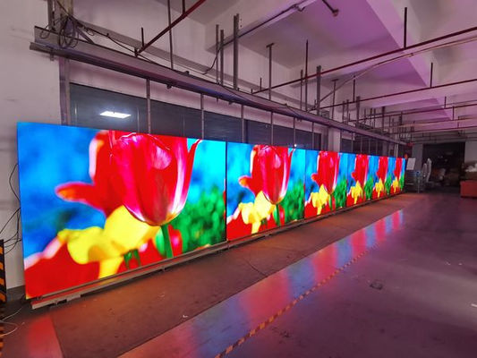 품질 6500k 실내 풀 컬러 LED 디스플레이 500x500mm 500x1000mm 캐비닛 공장