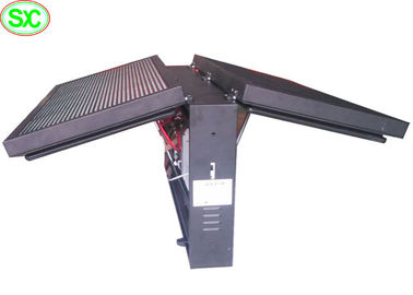 3D 무선 통제를 가진 두 배 측 LED 옥외 게시판 광고, H140 V120