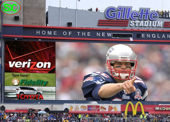 P10 최고는 보장 5 년을 가진 재생율 농구 경기장 발광 다이오드 표시를