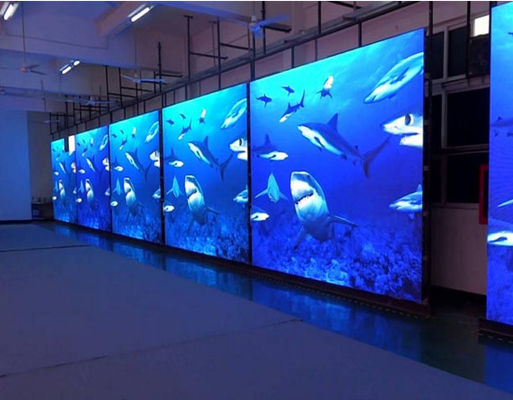 좋은 가격 P3.91 실내 LED 디스플레이 500x1000mm 5500Cd 밝기 실내 풀 컬러 LED 디스플레이 풀 컬러 LED 온라인으로